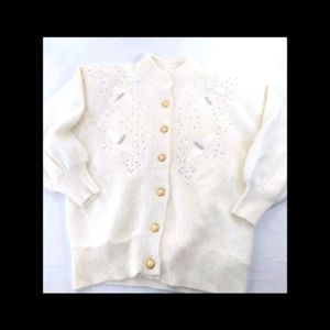 NWT Vintage Creatore Angora/lambs wool Sweater  M